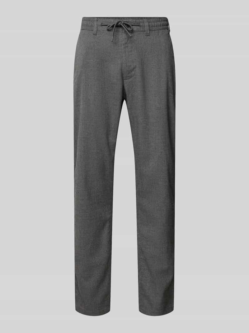 MCNEAL Straight fit stoffen broek met viscose