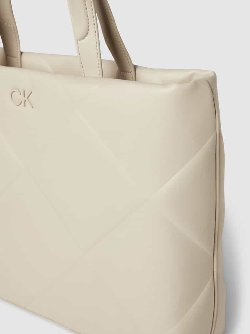 CK Calvin Klein Shopper met structuurmotief