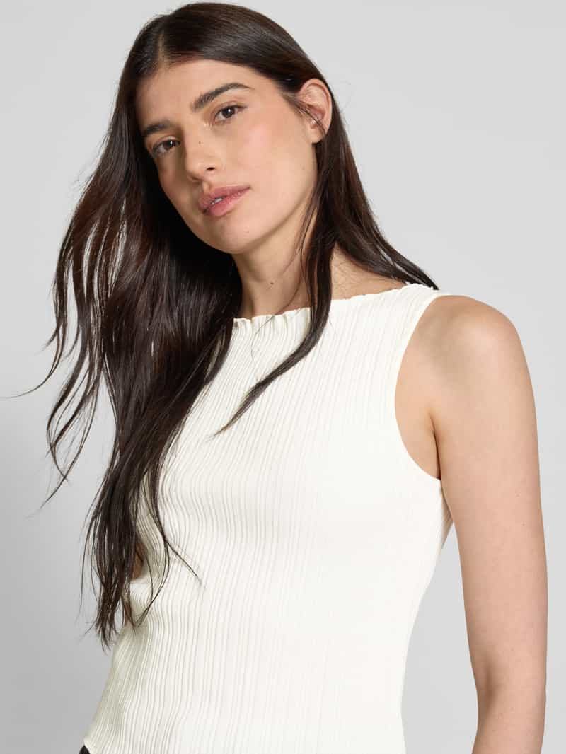 Scotch & Soda Top met structuurmotief
