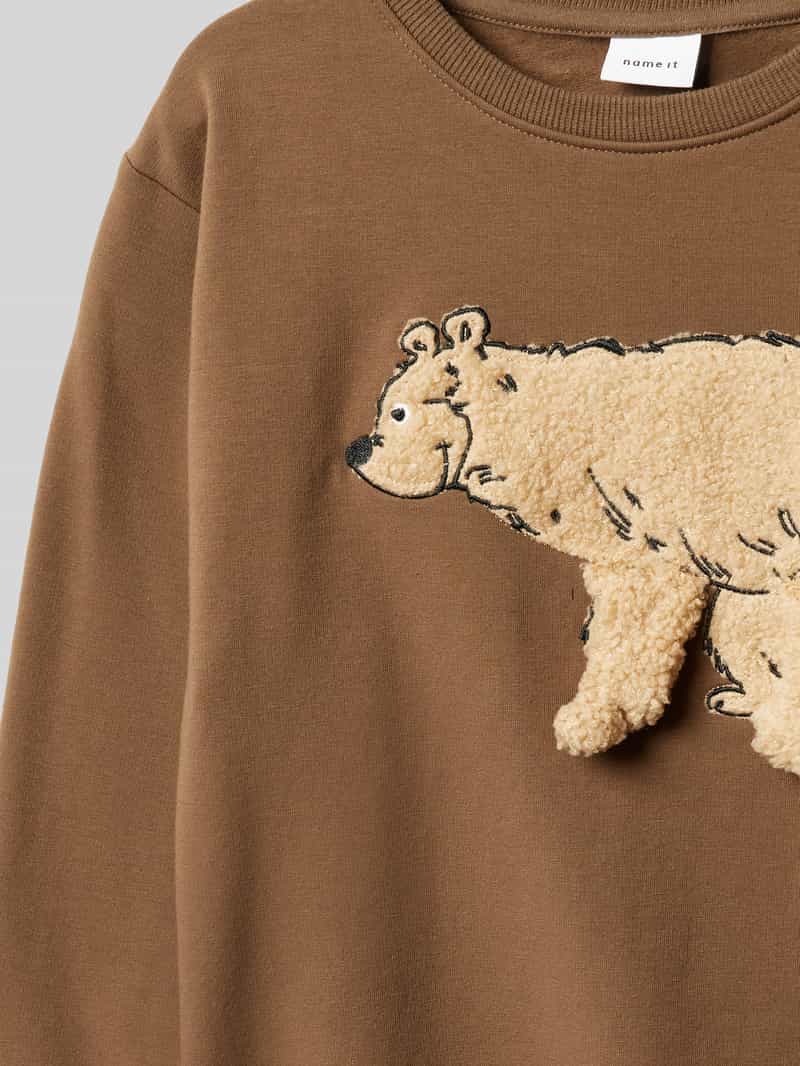 name it Sweatshirt met motiefdetail