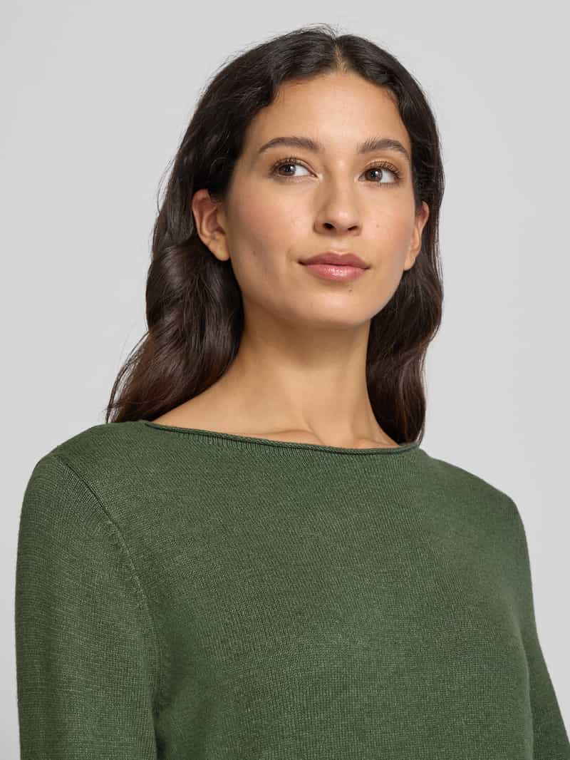 Christian Berg Woman Gebreide pullover met boothals