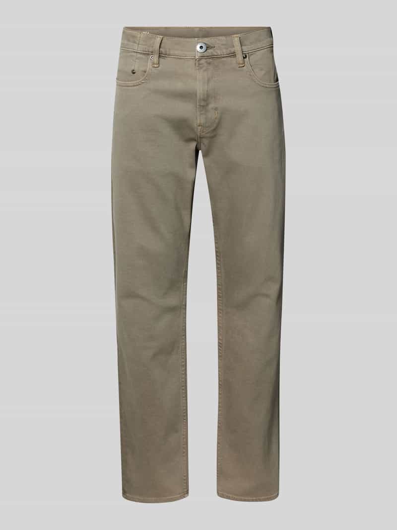 G-Star Raw Straight fit jeans met steekzakken model 'Mosa'