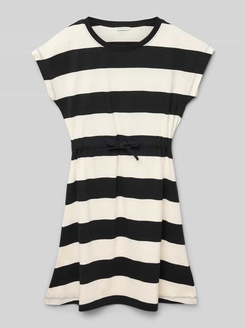 Tom Tailor Regular fit mini-jurk van puur katoen