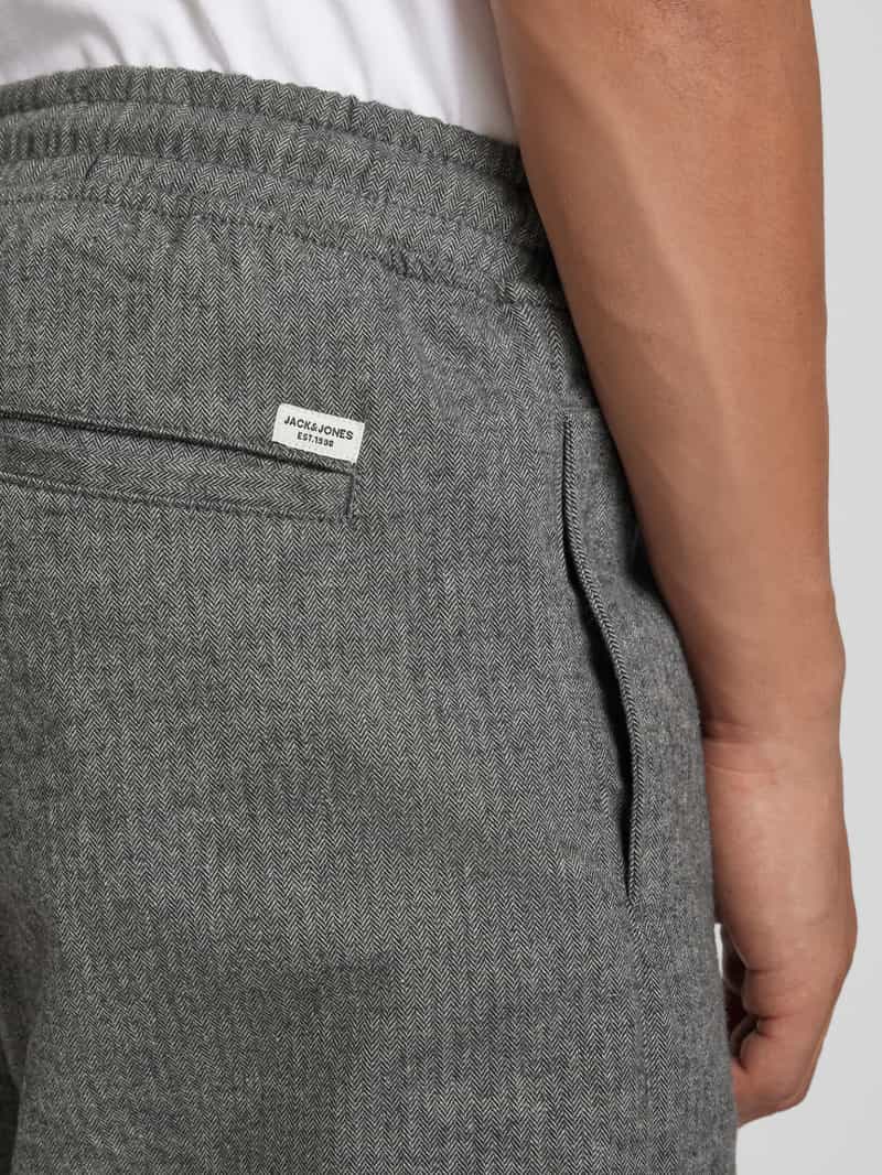 jack & jones Stoffen broek met elastische band model 'KANE'