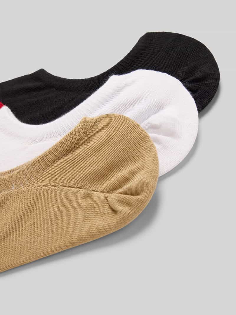 HUGO Sneakersokken in een set van 3 paar met logodetails