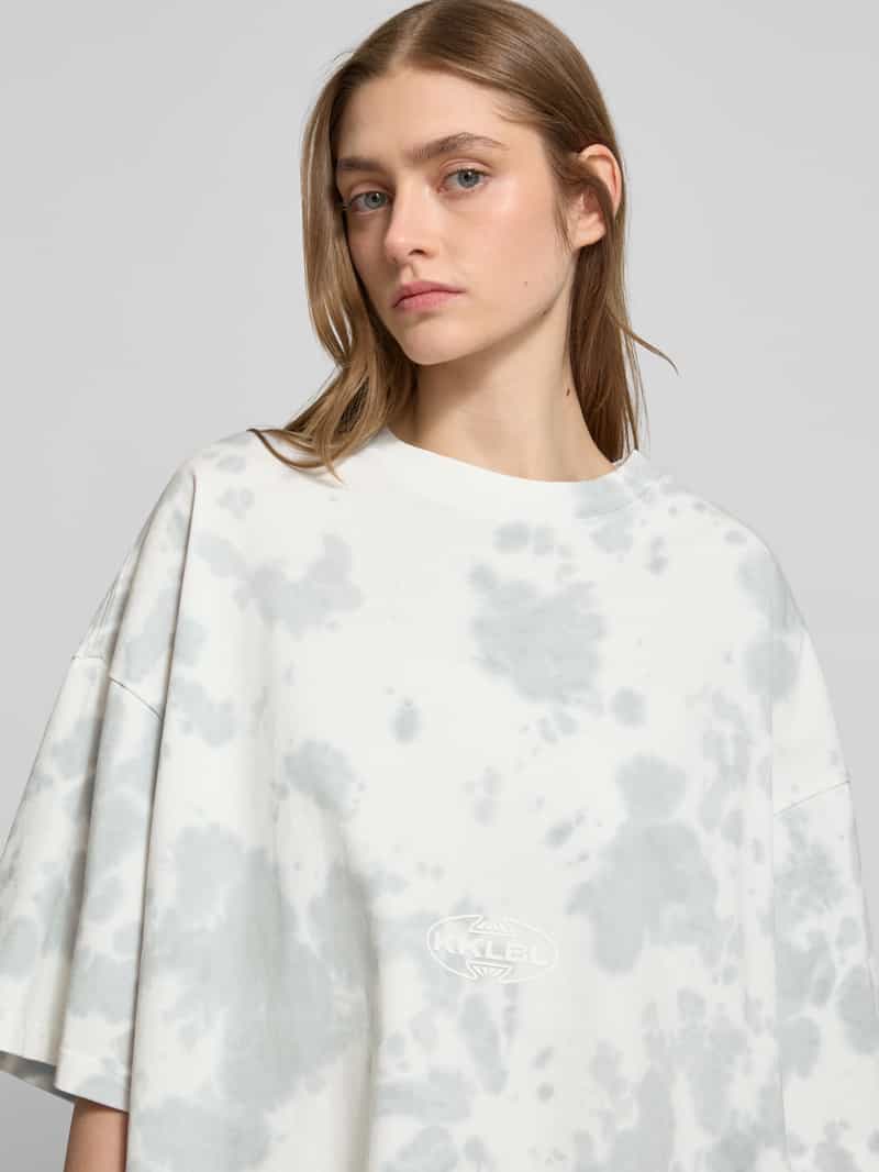 Karo Kauer Oversized T-shirt met labelprint