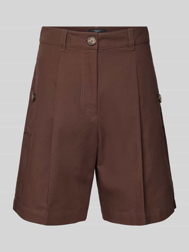 Bermudy w jednolitym kolorze