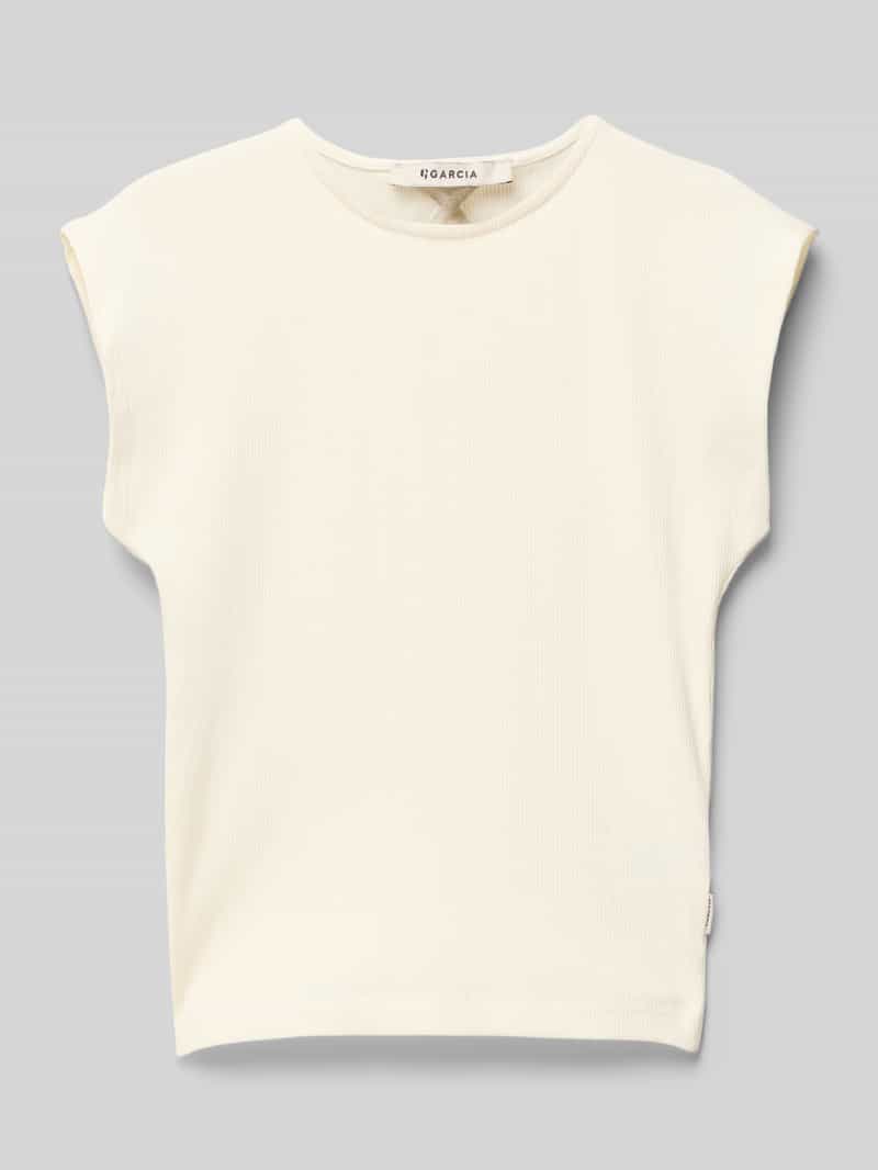 T-shirt in riblook