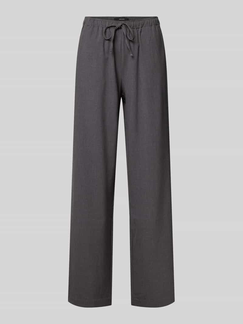 Vero Moda Regular fit wijde broek met viscose model 'MILLY'