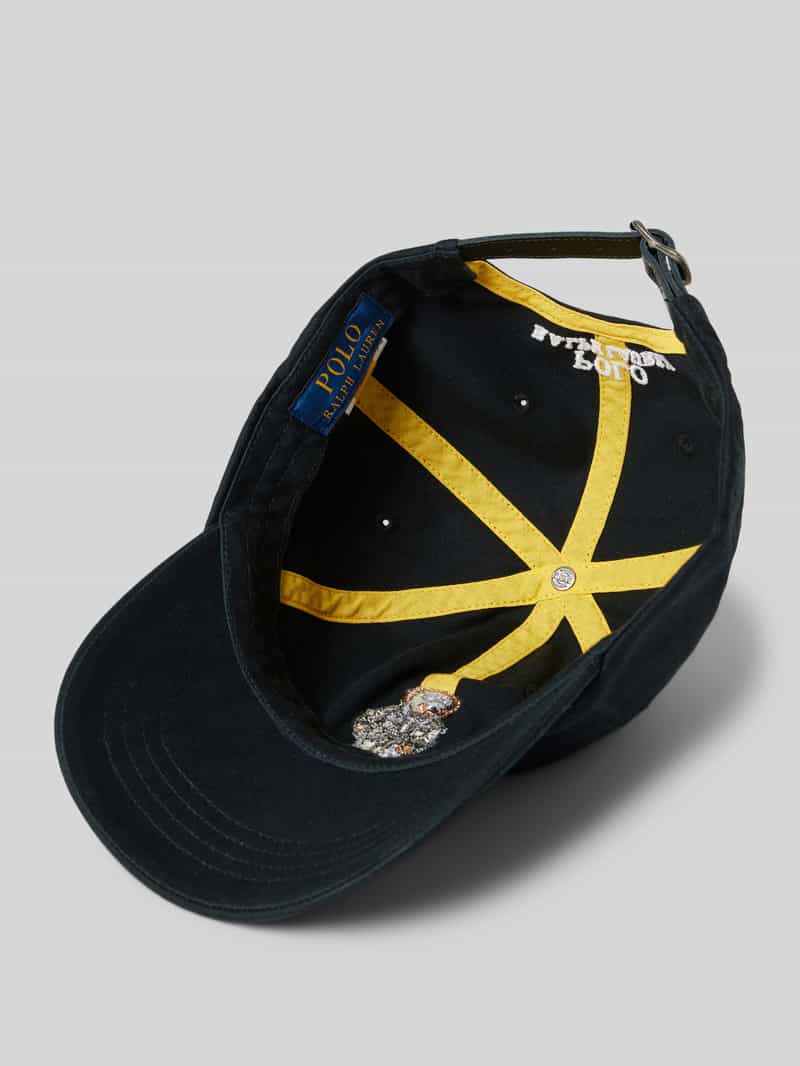 Polo Ralph Lauren Baseballpet met motief- en labelstitching