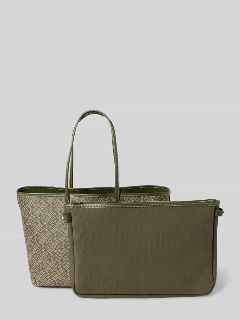 Tommy Hilfiger Tas in leerlook, model 'MONOPLAY'