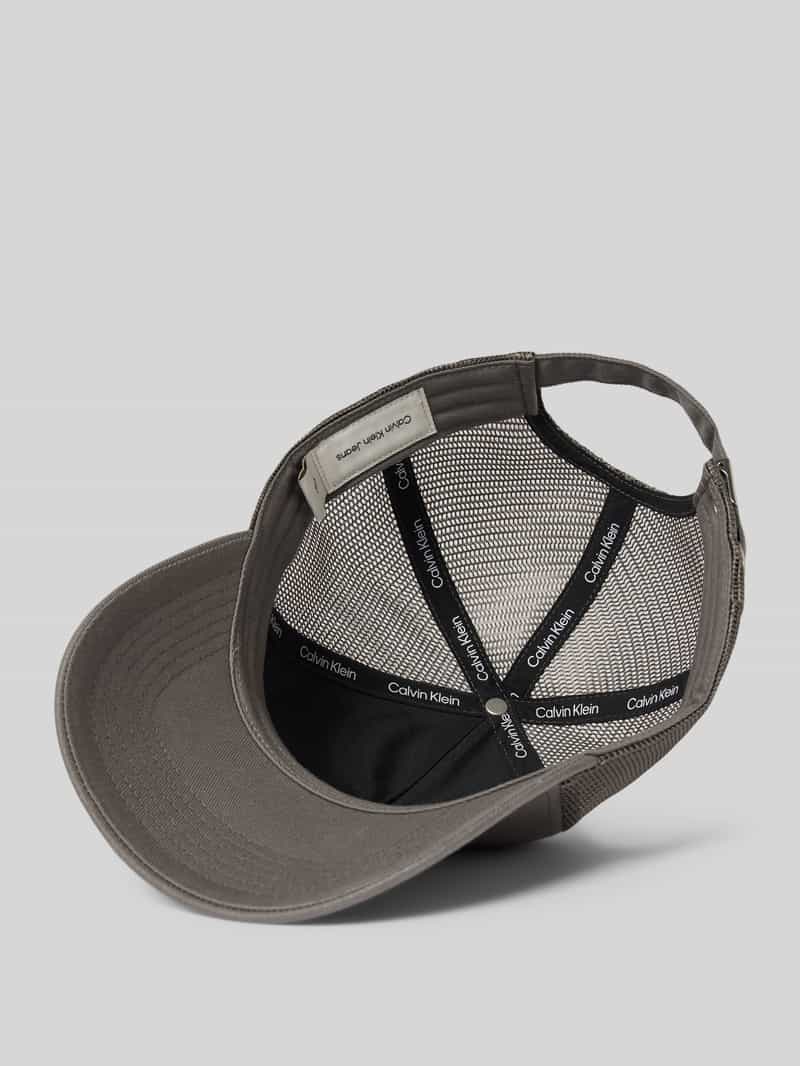 CK Calvin Klein Baseballpet met labelstitching