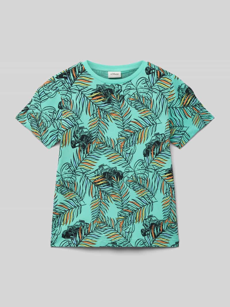 s.Oliver RED LABEL Regular fit T-shirt van puur katoen