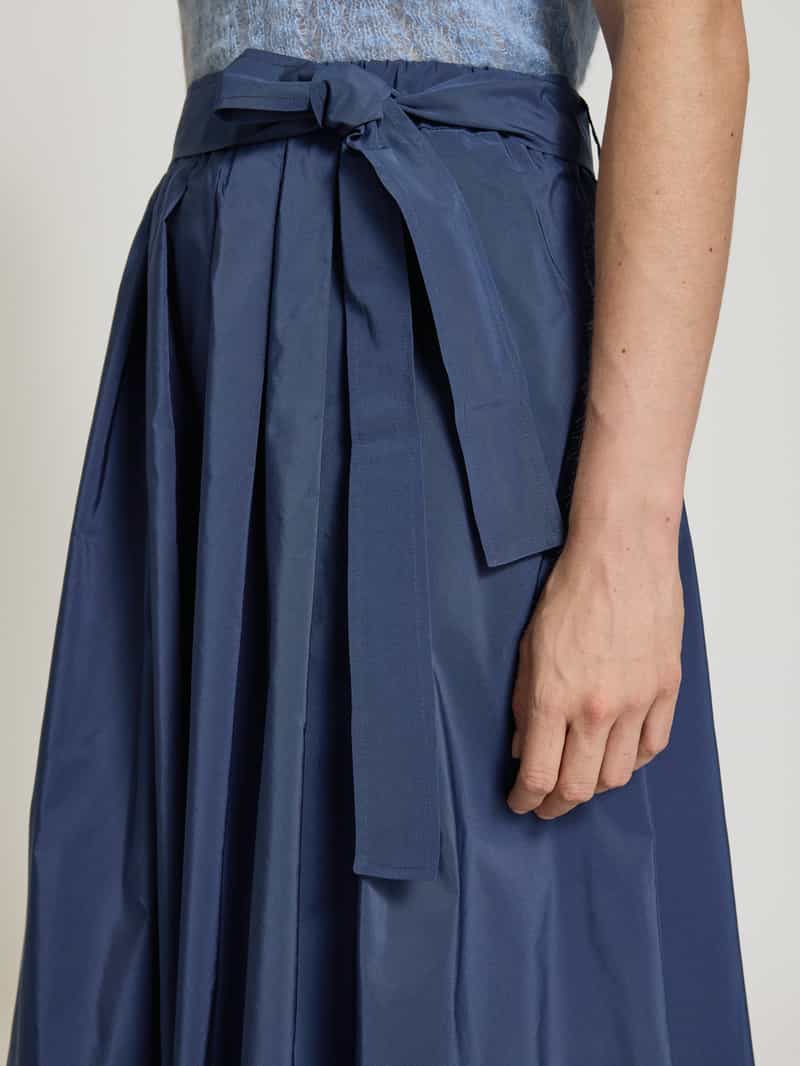Weekend Max Mara Uitlopende midirok met tailleriem