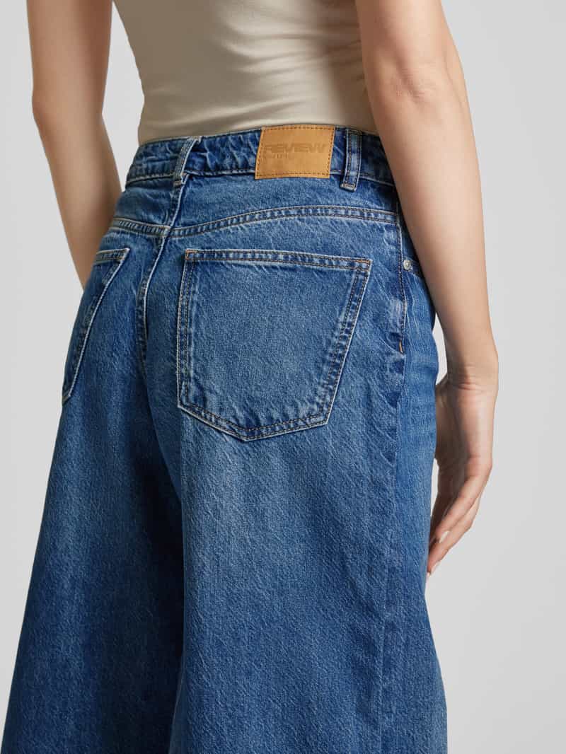 Review Essentials wide leg jeans