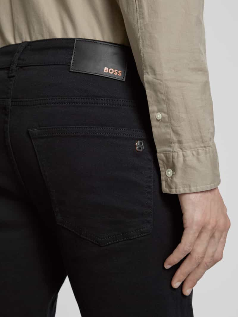 Boss Orange Slim fit jeans met labeldetail model 'DELAWARE'