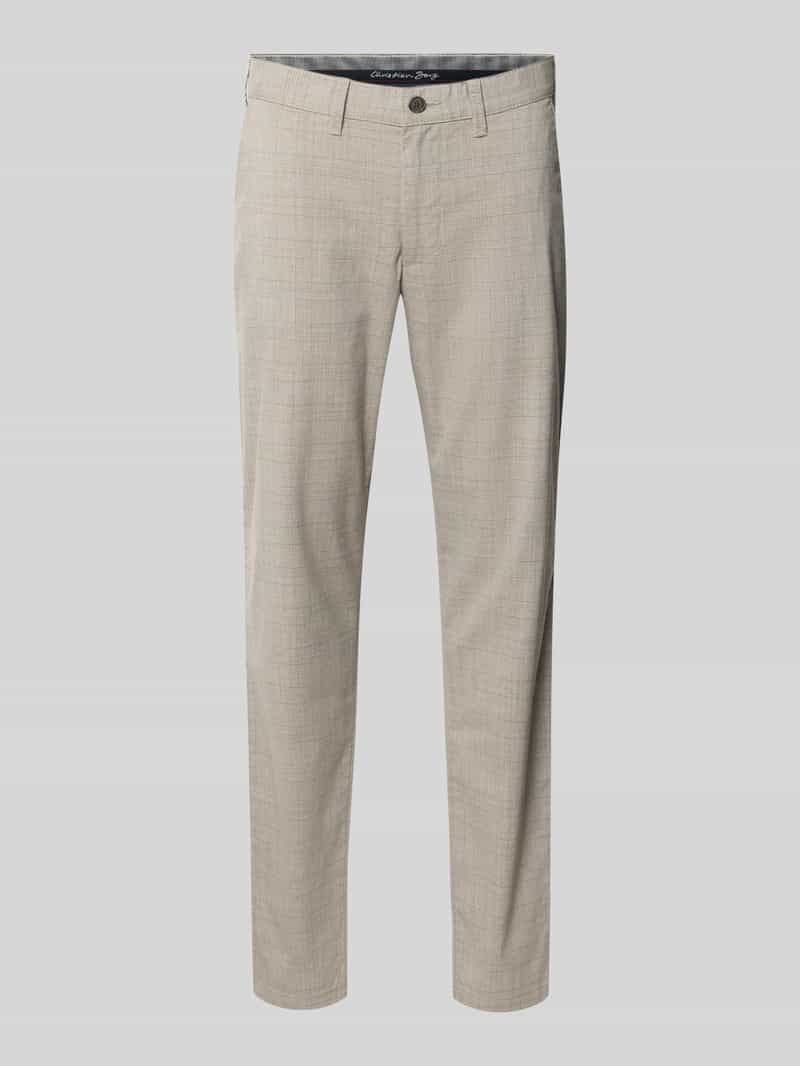 Christian Berg Men Regular fit broek met achterzakken