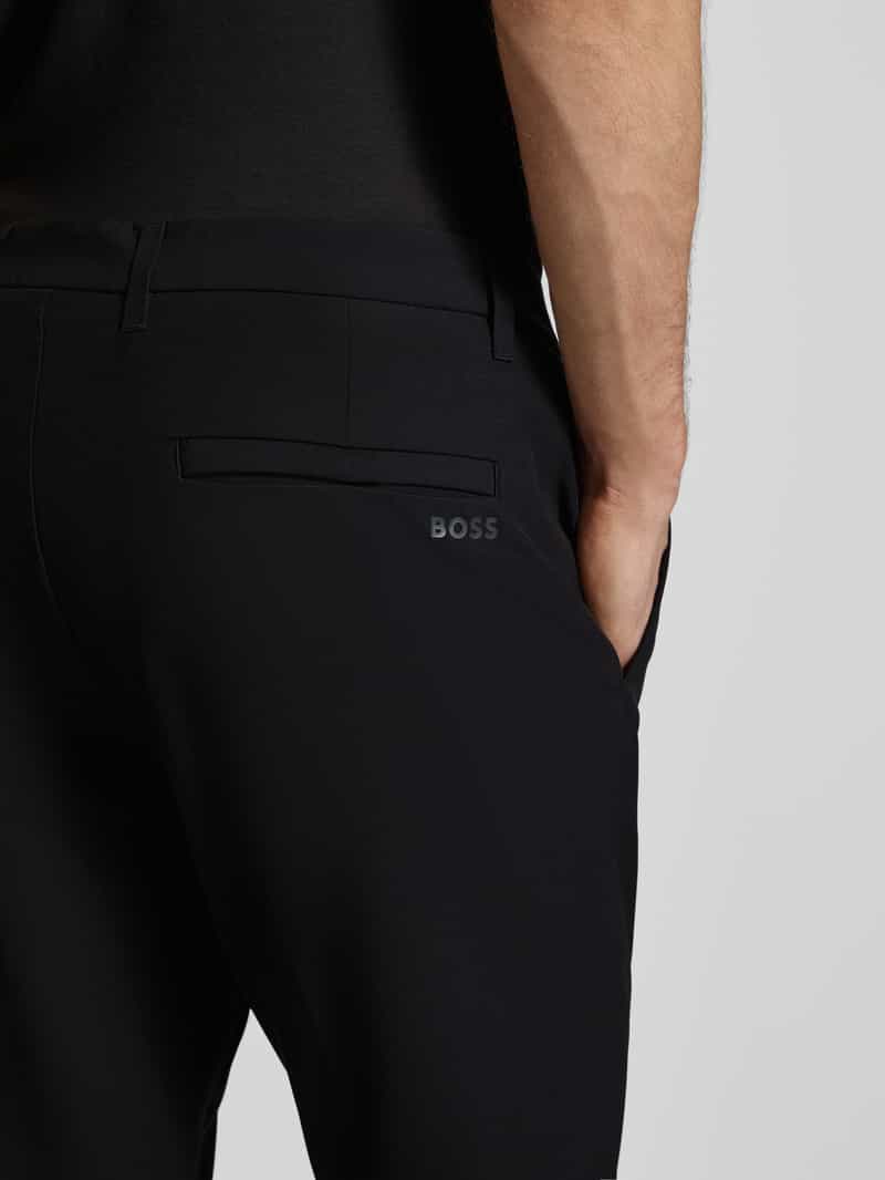 BOSS Green Stoffen broek met Franse steekzakken