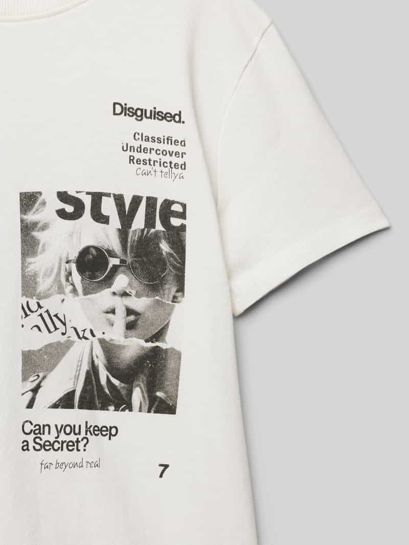 Only Regular fit T-shirt van puur katoen model 'PERNILLE'