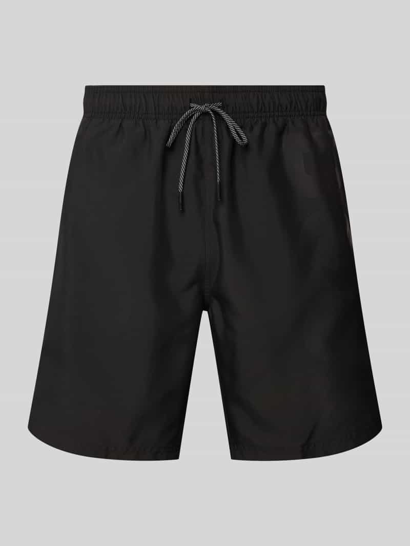 Boss Regular fit zwembroek met labelprint model 'Orca'