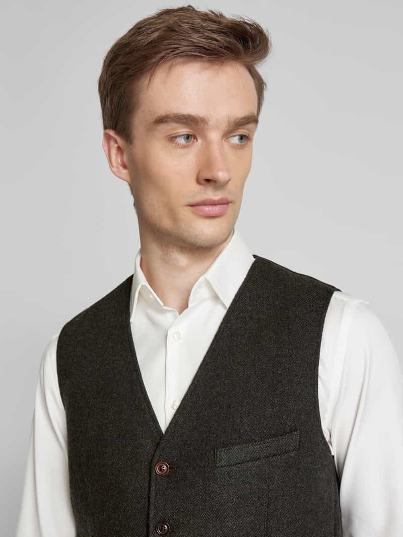CG Club of Gents Gilet met strookzakken model 'Morley'
