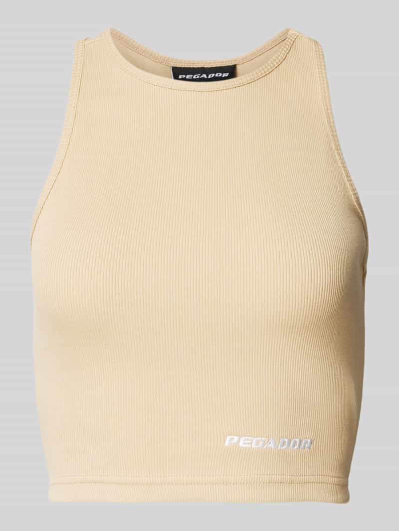 Pegador Korte top in riblook model 'AYLA'