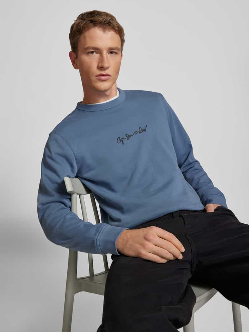 G-Star Raw Sweatshirt met labelprint