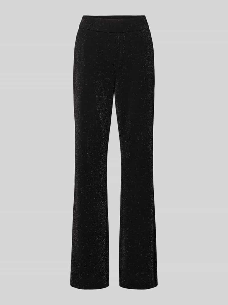 Christian Berg Woman Flared stoffen broek met elastische band