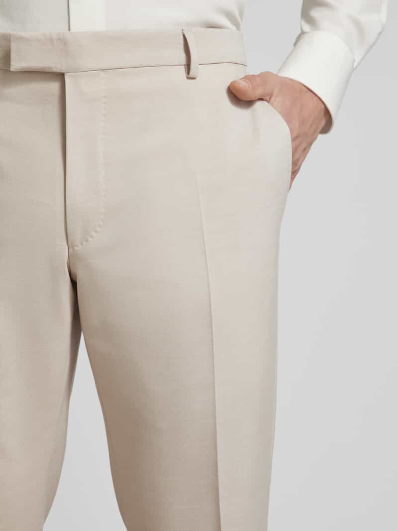 JOOP! Collection Slim fit pantalon met persplooien model 'Blayr'