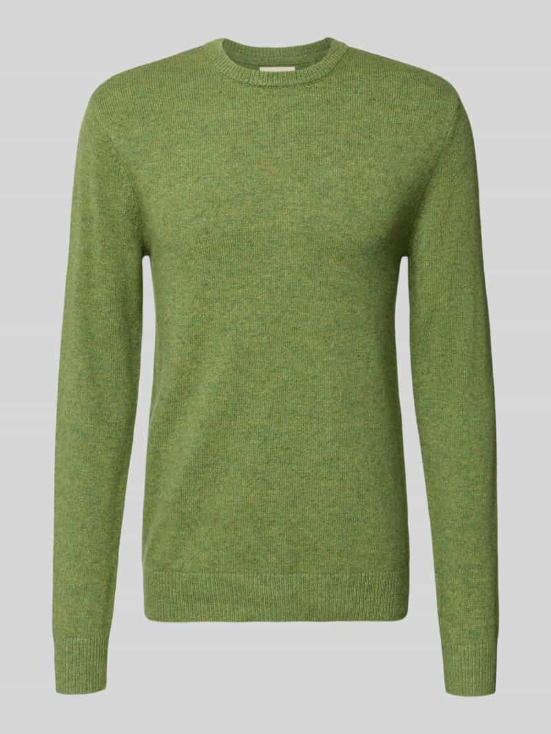 Blend Gebreide pullover met ribboorden model 'BRANKO'