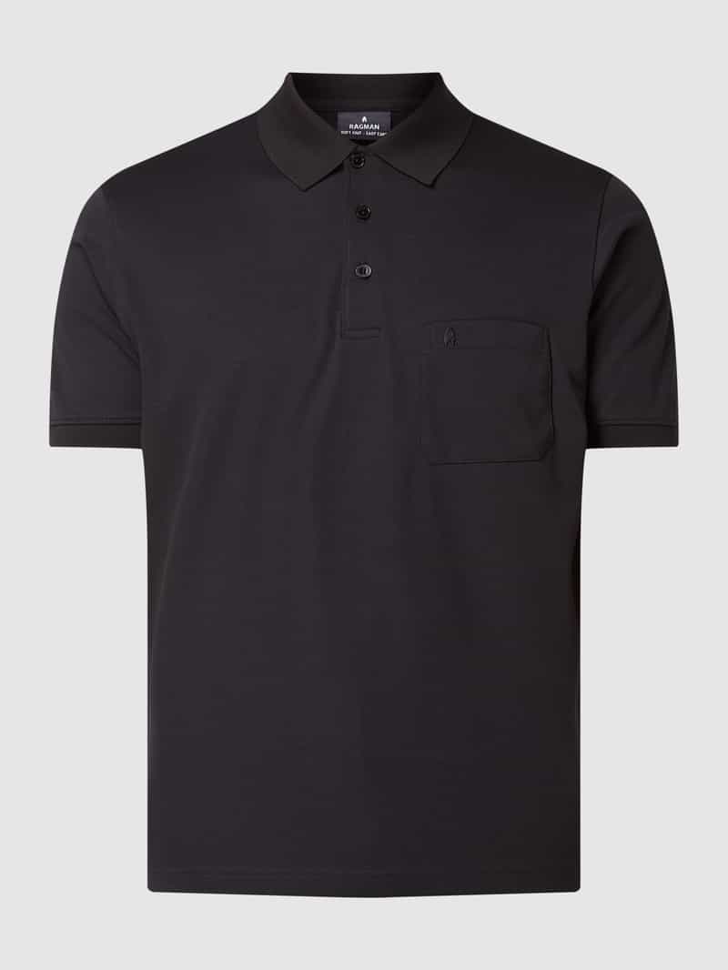 RAGMAN Poloshirt met borstzak