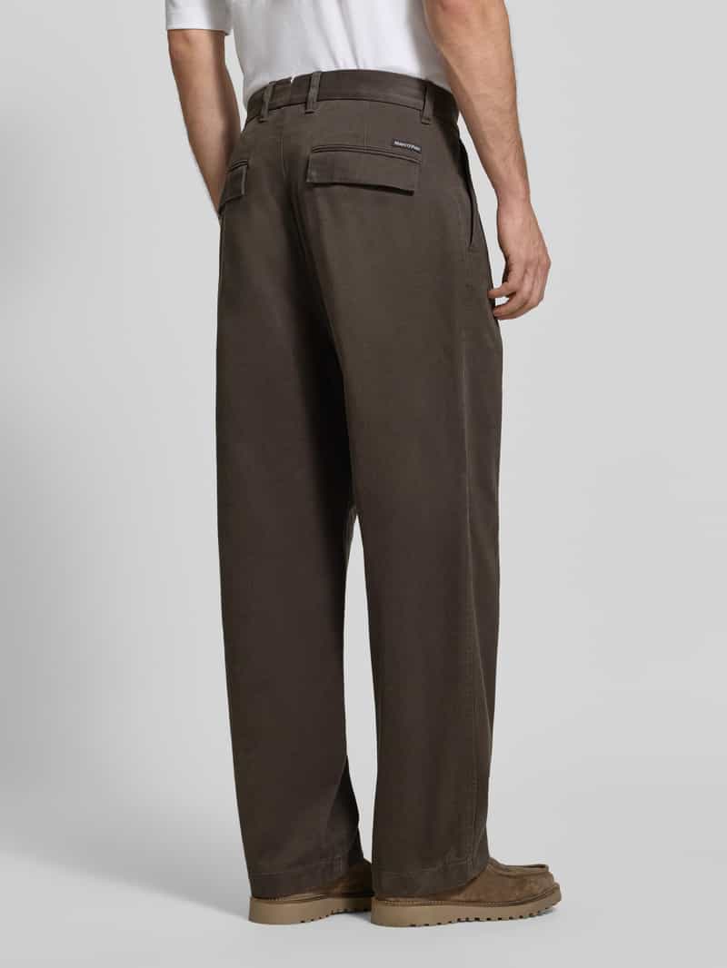 Marc O'Polo Wijdte broek van katoenmix model 'Mossbo'