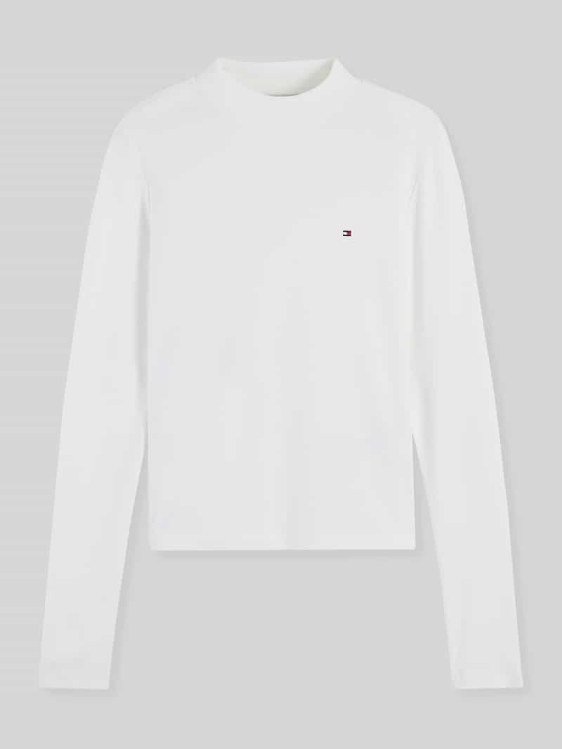 Tommy Hilfiger slim fit shirt met lange mouwen van puur katoen