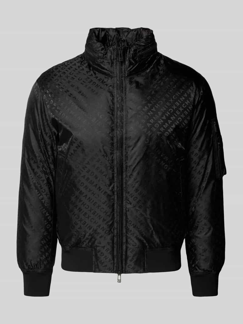 Armani Exchange Regular fit jack met opstaande kraag model 'BLOUSON'
