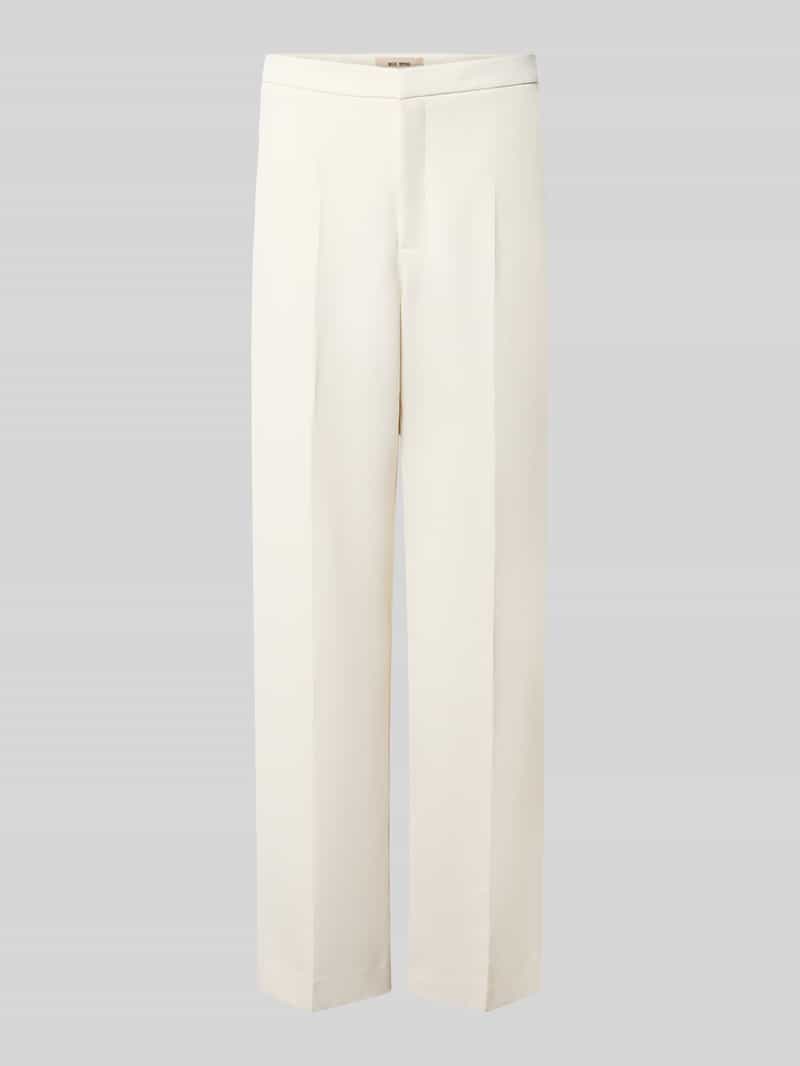 MOS MOSH straight fit pantalon met persplooien model 'Leya Miley'