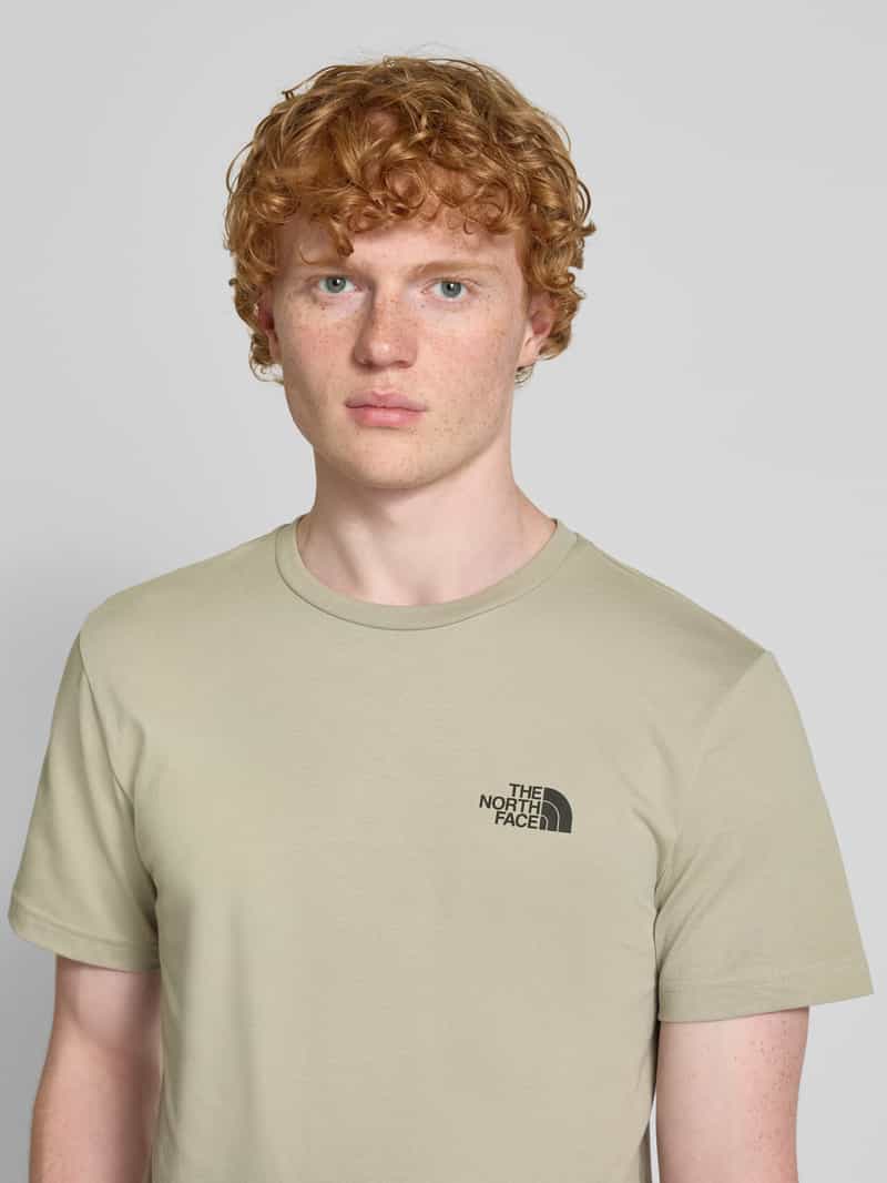 The North Face T-shirt met labelprint