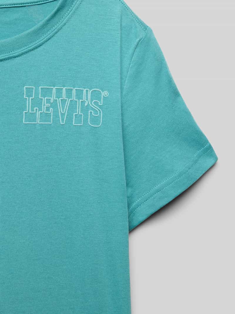 Levi s Kids T-shirt met labelprint