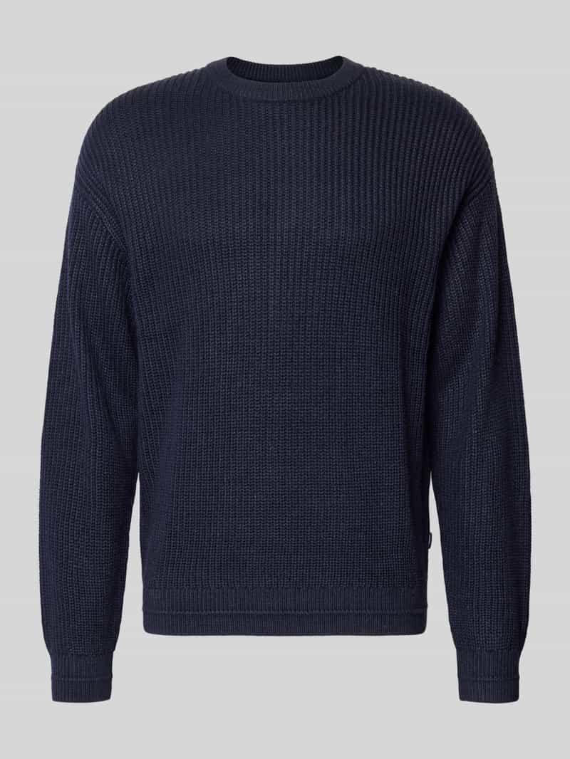 jack & jones Gebreide pullover met ronde hals model 'KAITO'