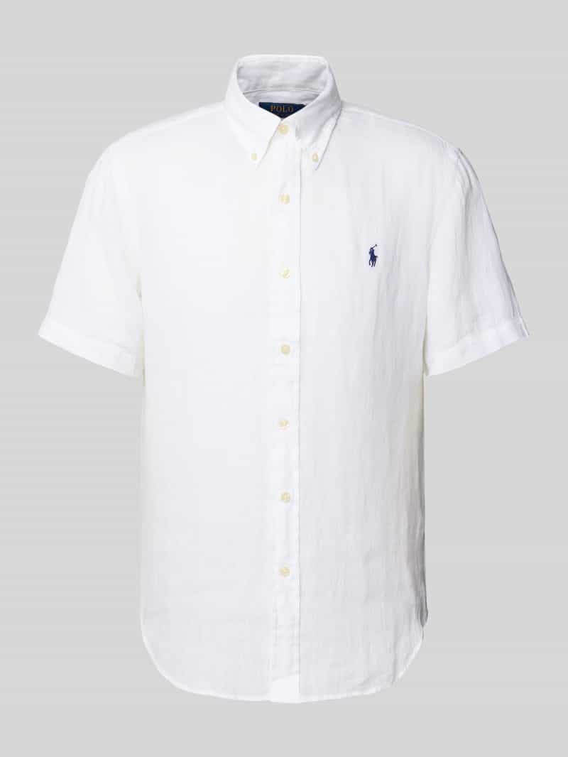 Polo Ralph Lauren Custom fit linnen overhemd met button-downkraag