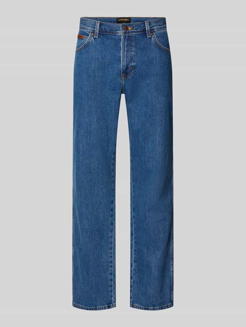 bootcut jeans met labeldetail model 'Texas'
