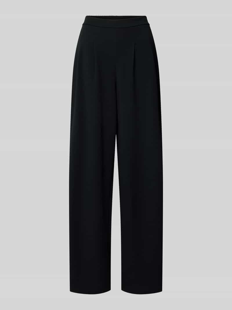 Only broek met persplooien en steekzakken