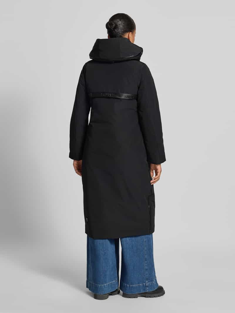 khujo Gewatteerde mantel met label-details model 'LOFI4'