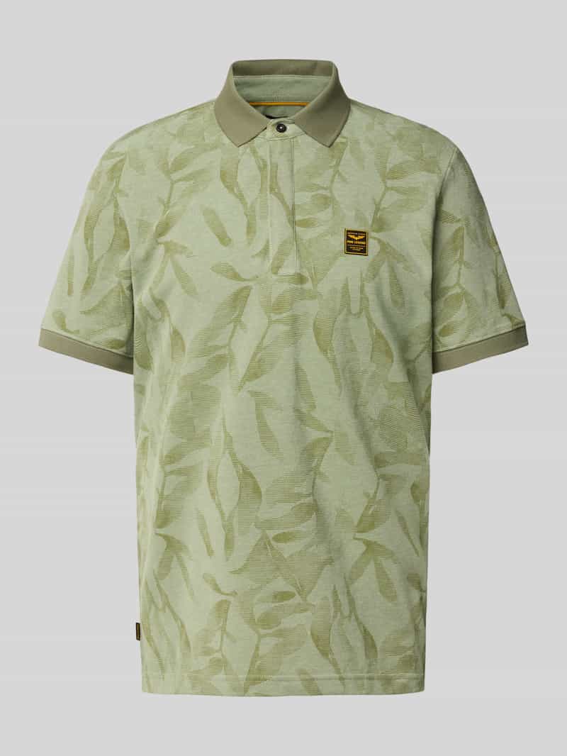 PME Legend Poloshirt met labeldetail