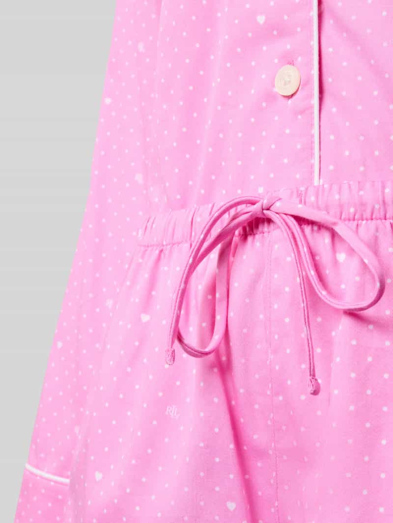 Lauren Ralph Lauren Pyjama met reverskraag