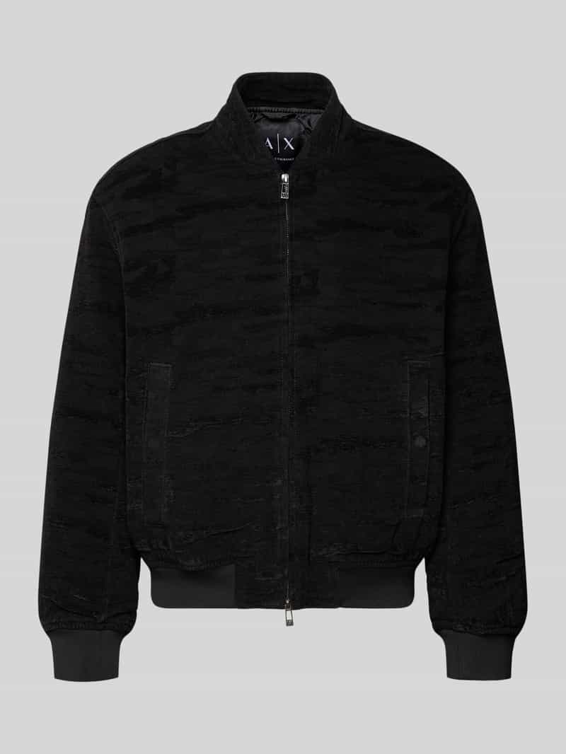Armani Exchange Bomberjack met ritssluiting