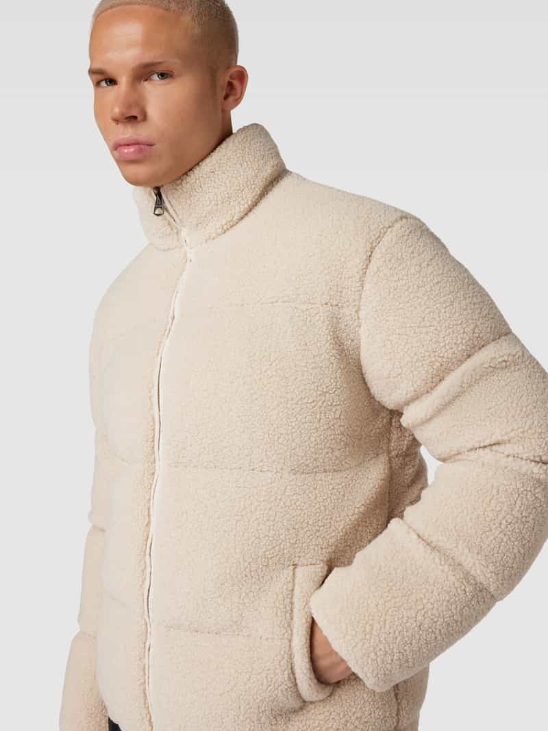 Only & Sons Sherpa jacket met opstaande kraag model 'DWAYNE'