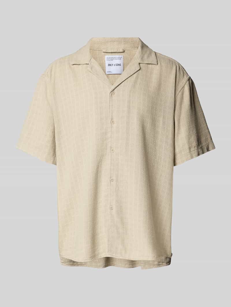 Only & Sons Vrijetijdsoverhemd met reverskraag model 'LATHAM'