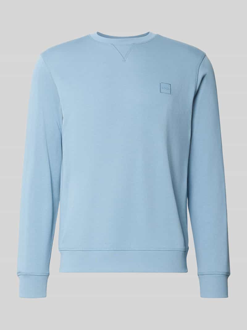 Boss Orange Regular fit sweatshirt van puur katoen model 'WESTART'