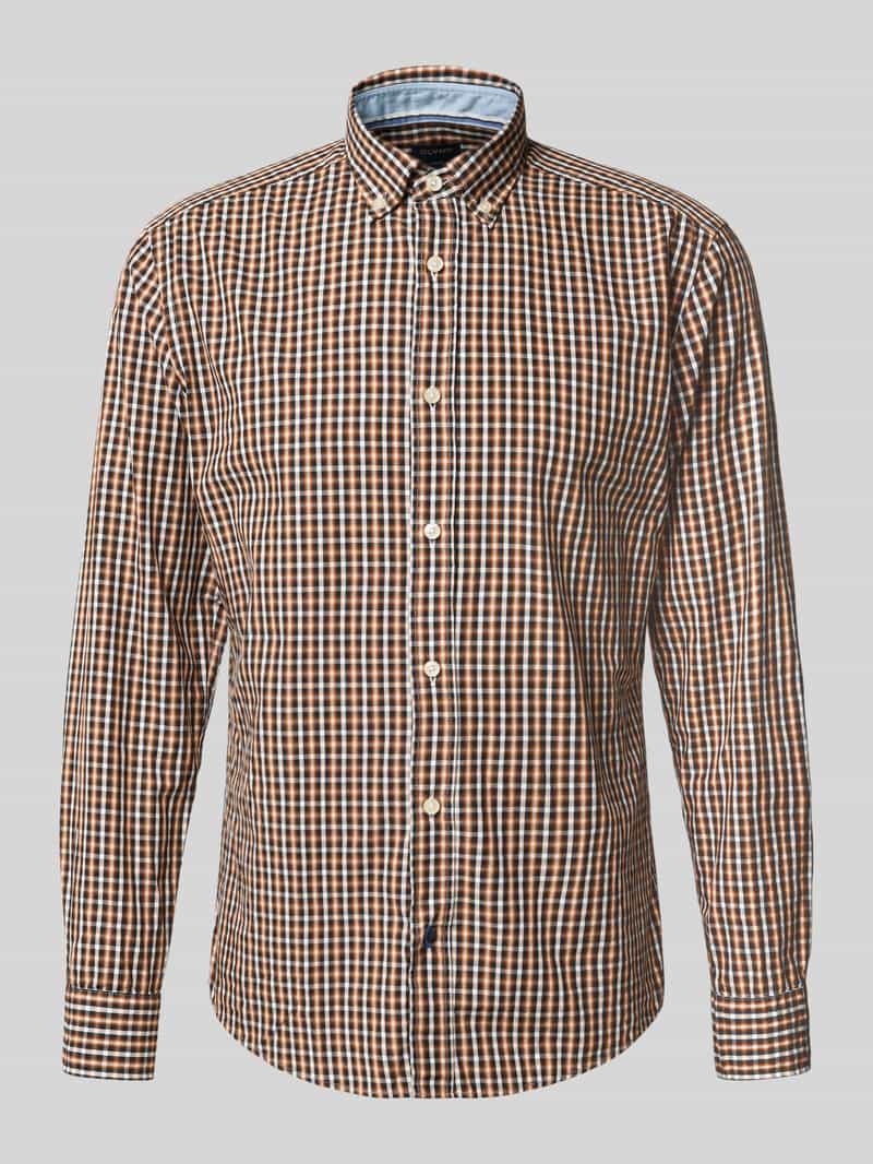 OLYMP Level Five Regular fit vrijetijdsoverhemd met button-downkraag
