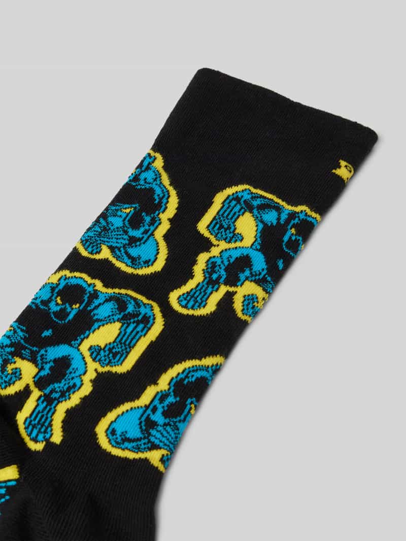 Happy Socks Sokken met Marvel™-print model 'Black Panther'